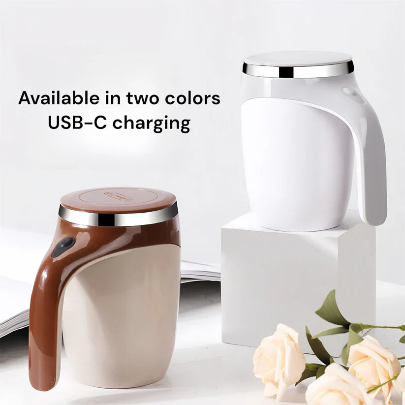 Ultimate SwirlMate Magnetic Stirring Cup: Say Goodbye to Unmixed Drinks